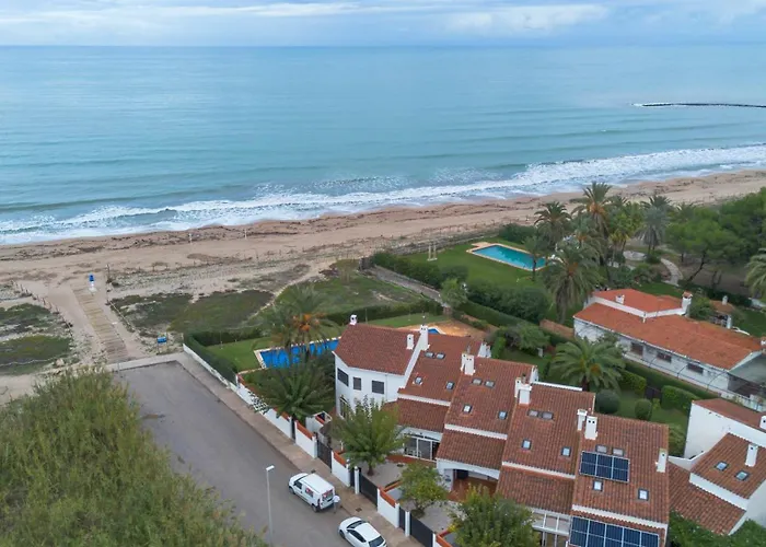 Chalet Bonita B 1ªlinea, Fibra, A/a, Bbq, Pool